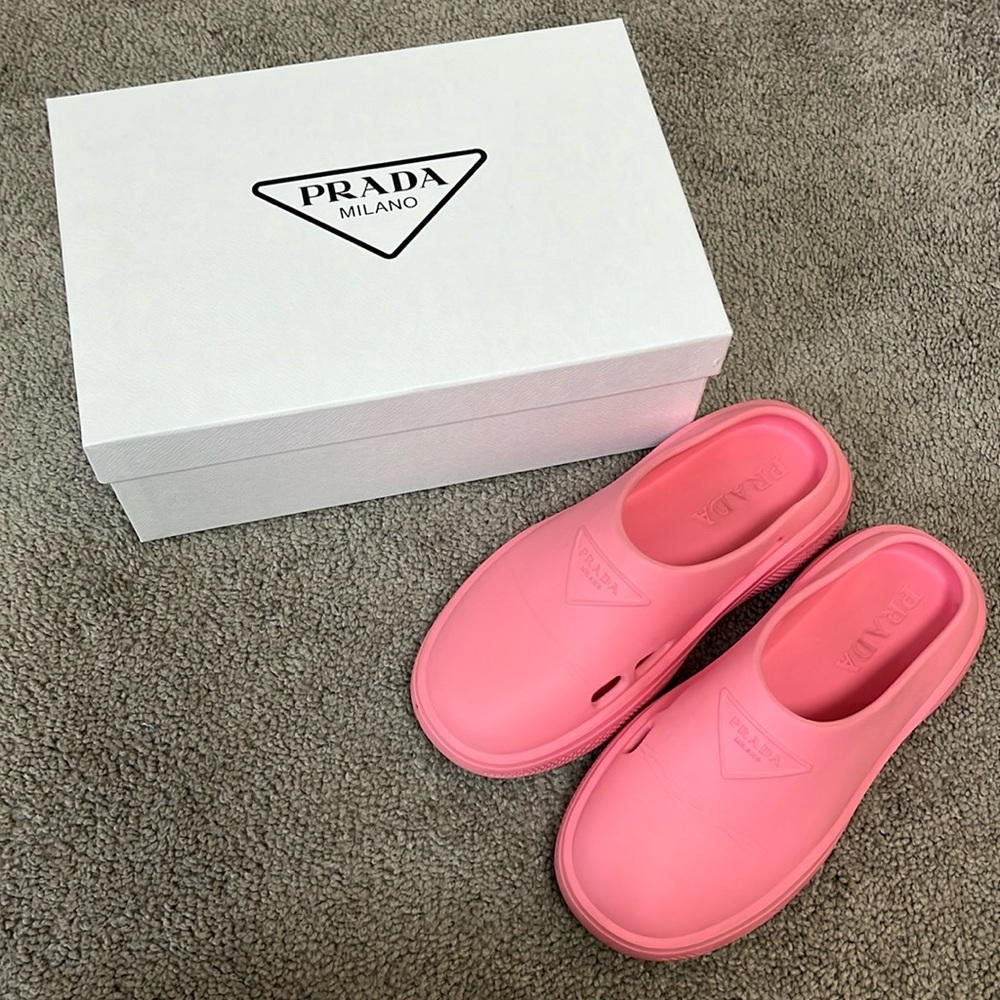 Prada Mellow Rubber Slippers